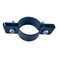 Akcesoria do ogrodzeń - Obejma słupka pośrednia fi 38 mm antracyt RAL 7016 - miniaturka - grafika 1