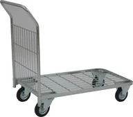 Wózki magazynowe - Damnix Wózek paletowy P2-1100x600 na kołach TENTE - miniaturka - grafika 1