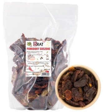 Pomidory Suszone 1kg Na słońcu naturalne