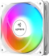 Wentylatory komputerowe - Wentylator upHere NK12CF4 RGB Białe F7X UPHERE NT12CF4 - 1 - miniaturka - grafika 1