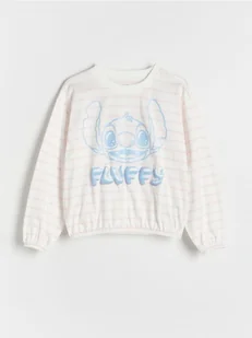 Reserved - Koszulka Lilo i Stitch - pastelowy róż - Bluzki dla dziewczynek - miniaturka - grafika 1
