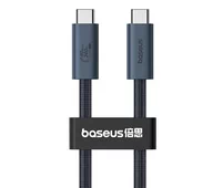 Kable USB - Baseus USB-C - USB-C Flash 2 240W 1m Czarny - miniaturka - grafika 1