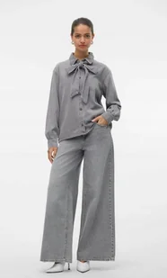 Vero Moda Spodnie Damskie Szare Długie 28/32 Jhr - Spodnie damskie Vero Moda Spodnie Damskie Szare Długie 28/32 Jhr - Spodnie damskie - miniaturka - grafika 1