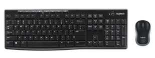 Logitech MK270 klawiatura RF Wireless Czarny - Zestawy komputerowe - miniaturka - grafika 1