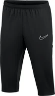 Spodnie sportowe męskie - Spodnie męskie Nike Dri Fit Academy 25 3/4 czarne FZ9787 010 2XL - miniaturka - grafika 1
