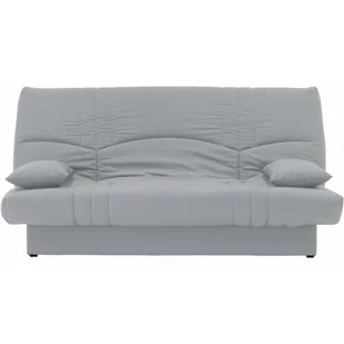 Sofa rozkładana 3-osobowa - Jasnoszara tkanina - Styl współczesny - dł. 190 x gł. 92 cm - MARZENIE - Sofy i kanapy - miniaturka - grafika 1