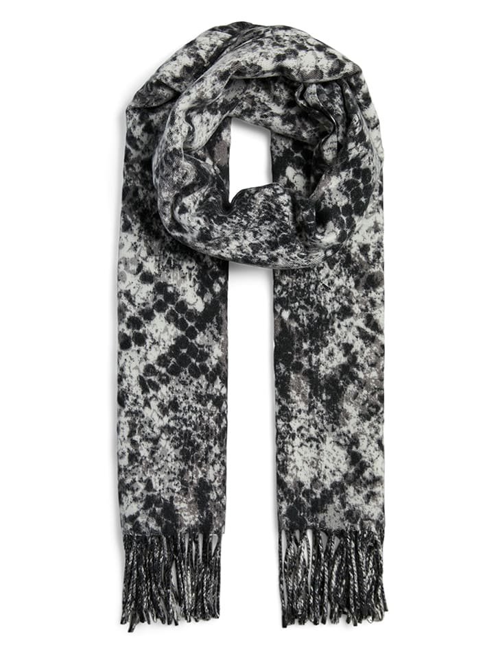 Pieces Szal w kolorze szarym