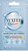 Maseczki do twarzy - Bielenda Water Balance Nawilżająca maseczka do twarzy 7ml - miniaturka - grafika 1