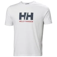 Koszulki męskie - Helly Hansen Męska koszulka z logo HH, biała 2.0, 2XL - miniaturka - grafika 1