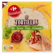 Kuchnie świata - Carrefour Sensation Tortillas 320 g (8 sztuk) - miniaturka - grafika 1