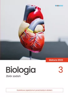 Biomedica Jacek Mieszkowicz Biologia zbiór zadań matura 2022 tom 3 - Opracowanie Zbiorowe - Pomoce naukowe - miniaturka - grafika 1