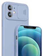 Etui i futerały do telefonów - Etui SILICONE CamShield Szkło do iPhone 12 - miniaturka - grafika 1