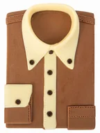 Czekolada - Czekolada w kształcie koszuli na prezent 140 g - miniaturka - grafika 1