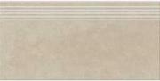Płytki ceramiczne - Gres szkliwiony stopnica ARES beige mat 29,7x59,8 gat. I - miniaturka - grafika 1
