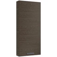 Szafki łazienkowe - Korpus szafki łazienkowej modułowej Ness 53x17x120 cm brązowy orzech Sensea - miniaturka - grafika 1