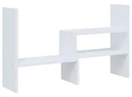 Biurka - Elior Biała sosnowa półka na biurko C2-R71 - miniaturka - grafika 1