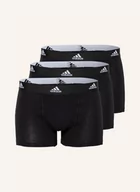 Majtki damskie - Adidas Bokserki Active Flex Cotton, 3 Szt. schwarz - miniaturka - grafika 1