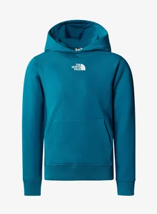 Bluza dziecięca The North Face Youth PO Zumu Hoodie - blue moss - Bluzy sportowe męskie - miniaturka - grafika 1