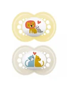 Smoczki uspokajające - MAM Smoczek uspokajający 6m+ Original Unisex - miniaturka - grafika 1