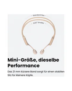 Shokz OpenRun Pro Mini beżowe - Słuchawki - miniaturka - grafika 7