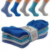 Skarpetki damskie - 5X SKARPETKI SKARPETY MEDYCZNE BEZUCISKOWE DAMSKIE 35-37 - miniaturka - grafika 1