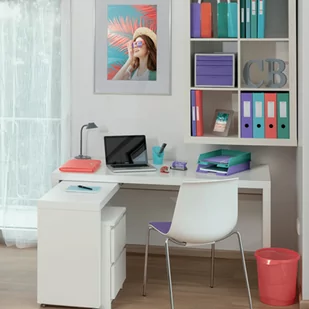 Teczka kartonowa z gumką Colour`Breeze A4 niebieska 628492 ESSELTE - Segregatory - miniaturka - grafika 4