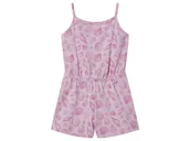 Kombinezony dla dzieci - lupilu® Kombinezon niemowlęcy z bawełną (Różowy wzorzysty, 110/116) - miniaturka - grafika 1