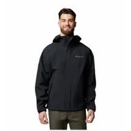 Kurtki męskie - Męska kurtka wiosenna Columbia Earth Explorer™ II Shell Rozmiar: XXL / Kolor: czarny - miniaturka - grafika 1