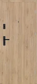 Drzwi zewnętrzne - Nawadoor Drzwi wewnętrzne wejściowe Grafen Akustic Dąb Premium 90 prawe do wewnątrz - miniaturka - grafika 1