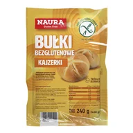Zdrowa żywność - Bułki bezglutenowe kajzerki 240 g Naura - miniaturka - grafika 1
