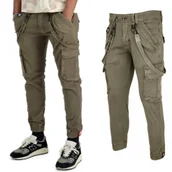 Odzież taktyczna i umundurowanie - Spodnie Alpha Industries Utility Pant 128202 183 - Taupe 33 - miniaturka - grafika 1