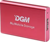 Dyski SSD - DGM My Mobile Storage 256GB Czerwony (MMS256RD) - miniaturka - grafika 1