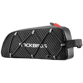 Sakwy rowerowe - Torba rowerowa na ramę ROCKBROS 039BK - miniaturka - grafika 1