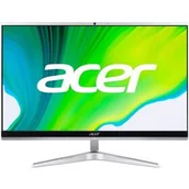 Zestawy komputerowe - Komputer stacjonarny All-in-One Acer Aspire C22-1600 (DQ.BHGEC.002) Srebrny - miniaturka - grafika 1