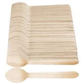 Łyżki - Łyżka drewniana 100szt. - miniaturka - grafika 1