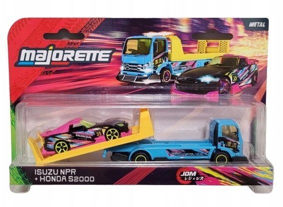 Majorette JDM Legends z lawetą 3rodz 8504103000