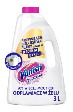 Odplamiacz do prania Vanish Oxi Action Biały 3000 ml