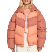 Kurtki damskie - Kurtka damska Billabong Winter Paradise Insulated zimowa pikowana różowa-S - miniaturka - grafika 1