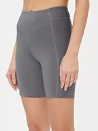 Legginsy - Reebok Szorty sportowe Yoga Performance IM4040 Szary Tight Fit - miniaturka - grafika 1