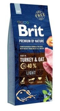 Brit Premium By Nature Light Turkey & Oat 15 kg