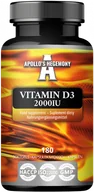 Witaminy i minerały - APOLLO'S HEGEMONY VITAMINA D3 2000IU 180 KAPSUŁEK - miniaturka - grafika 1
