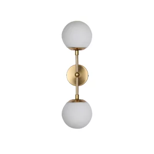 Light Prestige nowoczesny złoty kinkiet DORADO Prestige Light LP-002/2W elegancka złota lampa ścienna na 2 żarówki LP-002/2W - Lampy ścienne - miniaturka - grafika 4
