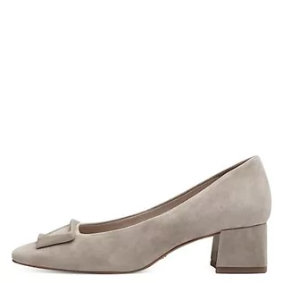 Czółenka - Tamaris Damskie czółenka 1-1-22302-41, kolor taupe Suede, 37 EU, taupe Suede, 37 eu - grafika 1