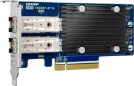 Karty sieciowe - Karta sieciowa Qnap QNAP Dwuportowa sieciowa karta rozszerzeń QXG-10G2SF-X710 10GbE d-p SFP+ network expand card - miniaturka - grafika 1