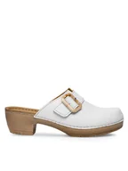 Klapki i japonki damskie - Inblu Klapki BL490100 Biały - miniaturka - grafika 1