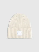 Czapki damskie - 4F Czapka zimowa damska - beżowa S - miniaturka - grafika 1