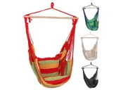 Fotele ogrodowe wiszące - Garden Pleasure Garden Pleasure Fotel hamakowy TOBAGO z 2 poduszkami, 1 sztuka 4041908101372 - miniaturka - grafika 1