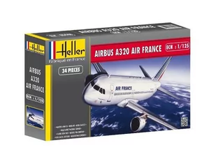Heller Airbus A320 Air France 80448 - Modele do sklejania - miniaturka - grafika 1