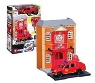 Samochody i pojazdy dla dzieci - Str. Fire Bburago City Fire Station 1:43 BBURAGO - miniaturka - grafika 1
