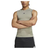 Koszulki sportowe męskie - adidas Męska koszulka treningowa Techfit bez rękawów, XXL - miniaturka - grafika 1